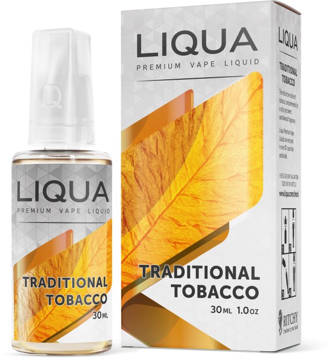 Liqua Elements Traditional Tobacco 30ml PG+VG 0mg
