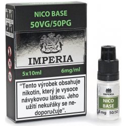 Imperia Nico Base Fifty PG50/VG50 6mg 5x10ml
