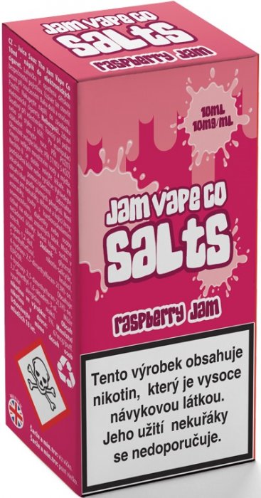E-liquid Juice Sauz SALT The Jam Vape Co Raspberry Jam 10ml - 20mg
