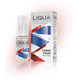 Liqua Elements Cuban tobacco 10ml 12mg PG+VG končí záruka 20/09/2022