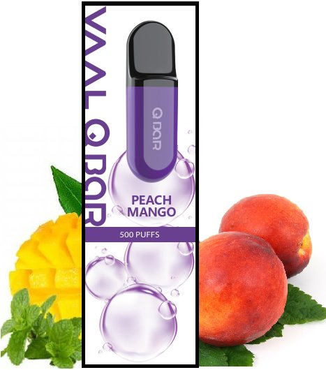 VAAL Q Bar by Joyetech elektronická cigareta 0mg Peach Mango EX 2/24