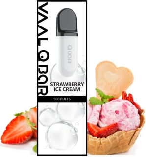 VAAL Q Bar by Joyetech elektronická cigareta 0mg Strawberry Ice Cream 